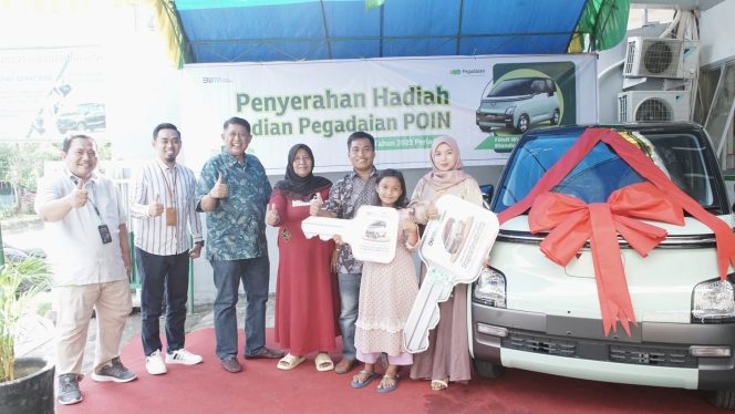 
 Pemenang Pegadaian POIN Kanwil Makassar, Dapat Undian Mobil