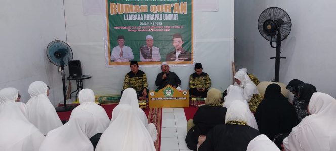 
 Guru Ngaji Rumah Quran Berkumpul Doakan Kemenangan Deng Ical untuk DPR RI