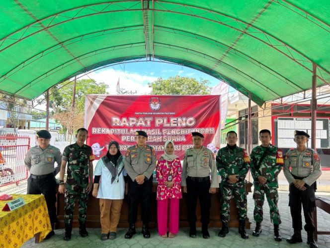 
 Polda Sulteng Kerahkan 1.329 Personel Pengamanan Perhitungan Rekapitulasi Suara 