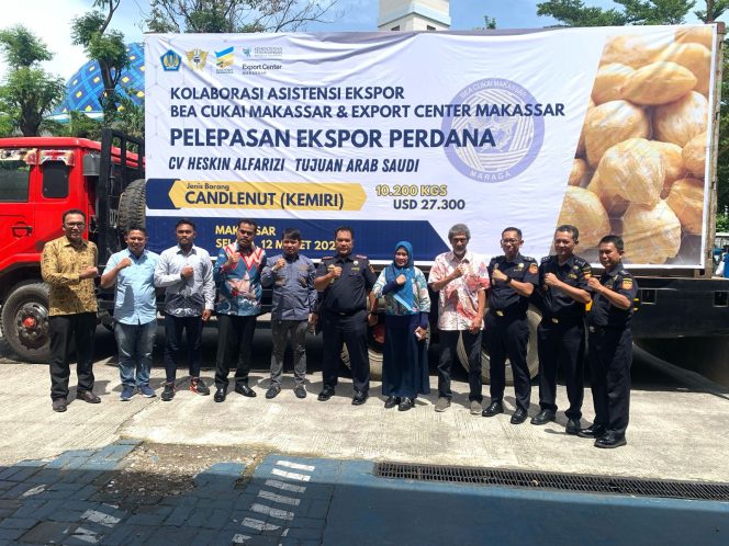 
 10,2 Ton Kemiri Sidrap Diekspor ke Arab Saudi