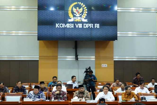 
 Raker DPR, Menteri Agama Jelaskan Progres Persiapan Haji 2024