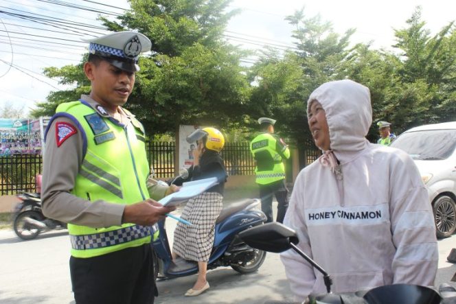 
 Operasi Keselamatan Tinombala 2024 Polda Sulteng, 10.47 Pelanggar kena Teguran 