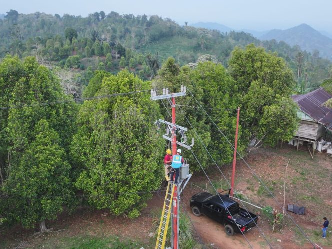 
 PLN Terangi Rumah 876 Keluarga di 33 Dusun di Sulsel
