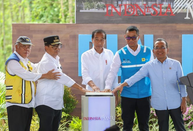
 Presiden Jokowi Tandai Pembangunan PLN Hub, Pusat Ekosistem Transisi Energi dan Layanan Digital di Jantung IKN
