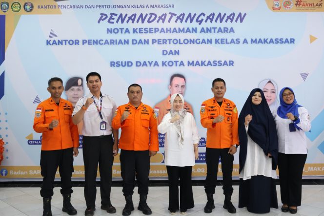 
 Kantor Basarnas Makassar MoU dengan RSUD Daya