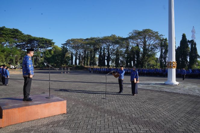 
 Jadi Inspektur Upacara Kemerdekaan RI ke 79 Tahun, Jufri Rahman Paparkan Capaian Pembangunan Sulsel