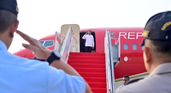 
 Bertolak ke Jateng, Presiden akan Resmikan Pabrik Bahan Anoda Baterai Litium