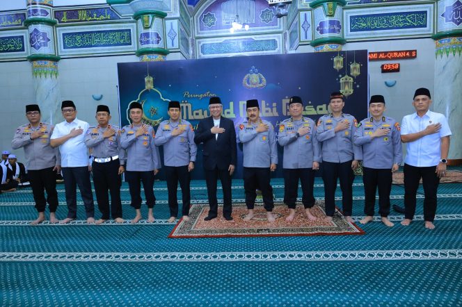 
 Mabes Polri Gelar Peringatan Maulid Nabi Muhammad SAW, Ajak Personel Ikuti Jejak Teladan