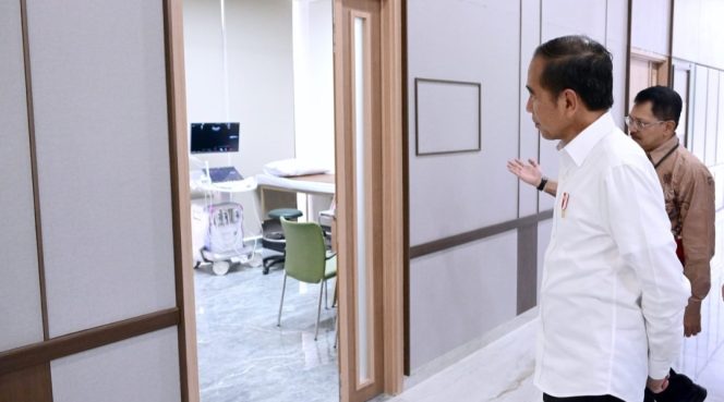 
 Presiden Jokowi Resmikan Rumah Sakit Hermina Nusantara di IKN