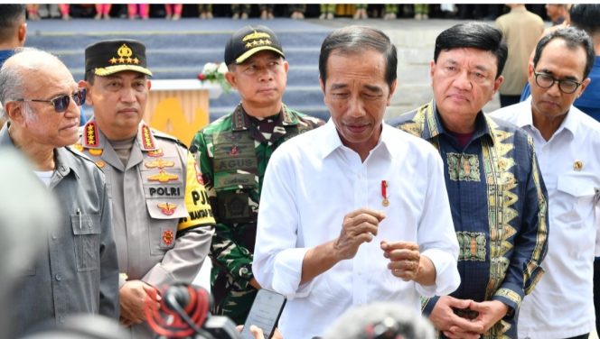 
 Presiden Jokowi sambut Cucu Keenam