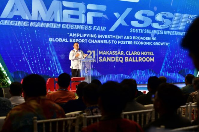 
 Hadiri AMBF SSIF, Pj Gubernur Prof Zudan Ajak Investor Berinvestasi di Sulsel
