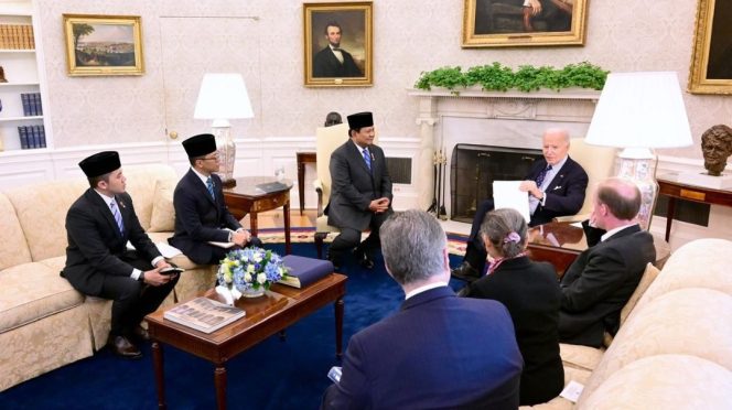 
 Presiden Prabowo dan Presiden Biden Sepakat Perkuat Kemitraan Indonesia-AS
