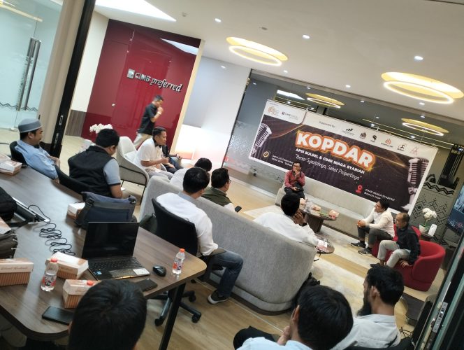 
 FOTO : APSI Sulsel Kopdar Bareng Cimb Niaga Syariah 