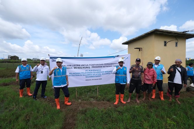 
 Sukseskan Program Ketahanan Pangan, Listrik PLN Mampu Tekan Biaya Operasional Petani di Sulawesi Hingga 75 Persen
