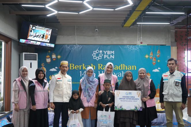 
 Program Berkah Ramadan 1446 H, YBM PLN UID Sulselrabar Salurkan Bantuan kepada 4.945 Mustahik