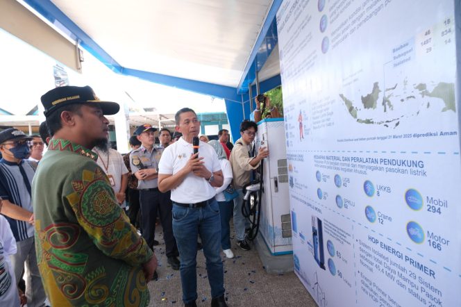 
 Gubernur Sulawesi Selatan Apresiasi Kesiapan PLN Layani Pemudik Kendaraan Listrik