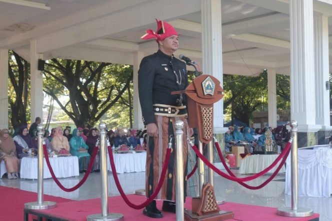 
 HARDIKNAS, Bupati Bantaeng Minta Tenaga Pendidik Tingkatkan Dedikasi Cerdaskan Anak Bangsa
