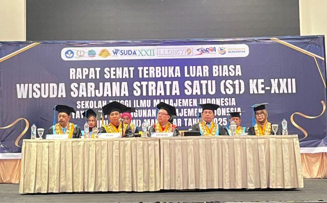 
 STIMI YAPMI Makassar Sukses Gelar Wisuda ke-XXII, Kukuhkan 94 Lulusan Termasuk dari Malaysia
