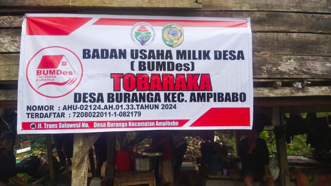 
 Optilimalisasi Potensi Emas Desa Buranga, Bumdes Fasilitasi Pengelolaan Tambang Rakyat